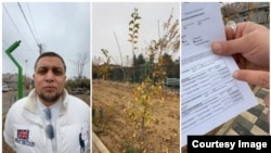 Житель Ташкента Арсен Аванесян. Кадры из видео