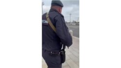 Задержание Лидии Егоровой у здания Минобороны РФ.MP4