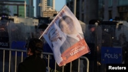 Ցույցեր Ստամբուլում հաջակցություն քաղաքապետին, 22-ը մարտի, 2025թ., Թուրքիա