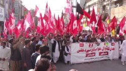 پي ټي اېم او ملتپاله ګوندونو په کوټه کې احتجاجي لاريون کړی دی