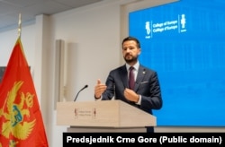 Predsjednik Crne Gore Jakov Milatović