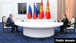 Сергей Лавров менен Жээнбек Кулубаев Чолпон-Ата шаарында жолугушту. 29-июнь, 2025-жыл.