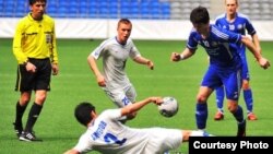 Қазақстан чемпионатының ойыны. Сурет Қазақстан футбол федерациясының сайтынан алынды.  