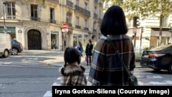 Ірина Горкун-Сілен з донькою Ніколь