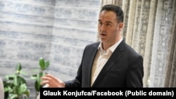 Nënkryetari i Lëvizjes Vetëvendosje, Glauk Konjufca. Fotografi nga arkivi. 