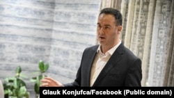 Potpredsjednik Pokreta Samoopredjeljenje, Glauk Konjufca. Fotografija iz arhive.