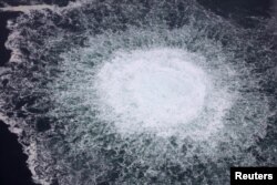 Витік газу з газопроводу Nord Stream 1 у Балтійському морі у вересні 2022 року