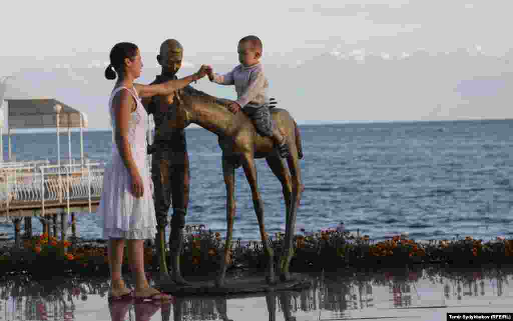 Юный наездник.