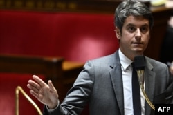 Gabriel Attal, cel mai tânăr premier al Franței, a fost numit în post pe 9 ianuarie.