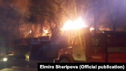 "Берекет" базарындагы өрт