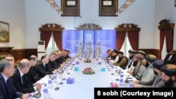 نشست مقامات تاجیکستان و طالبان افغانستان در دوشنبه (آرشیف)