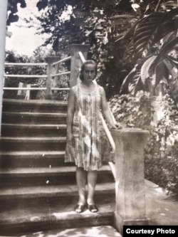 ნათელა ჯიშკარიანი სოხუმის სახლში