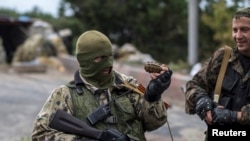 Proruski militanti u Donjecku, ilustrativna fotografija