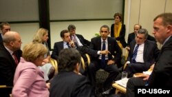 მსოფლიოს ლიდერების კოპენჰაგენში, კლიმატის ცვლილებებისადმი მიძღვნილ სამიტზე