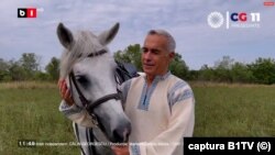 Captură din clipul video al campaniei electorale a lui Călin Georgescu, difuzat în luna noiembrie 2024.