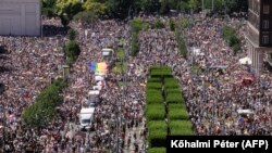 Parada Pride la Budapeste - 28 iunie 2025.